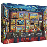 Puzzles de 1000 pièces sur l'exposition d'art de Van Gogh